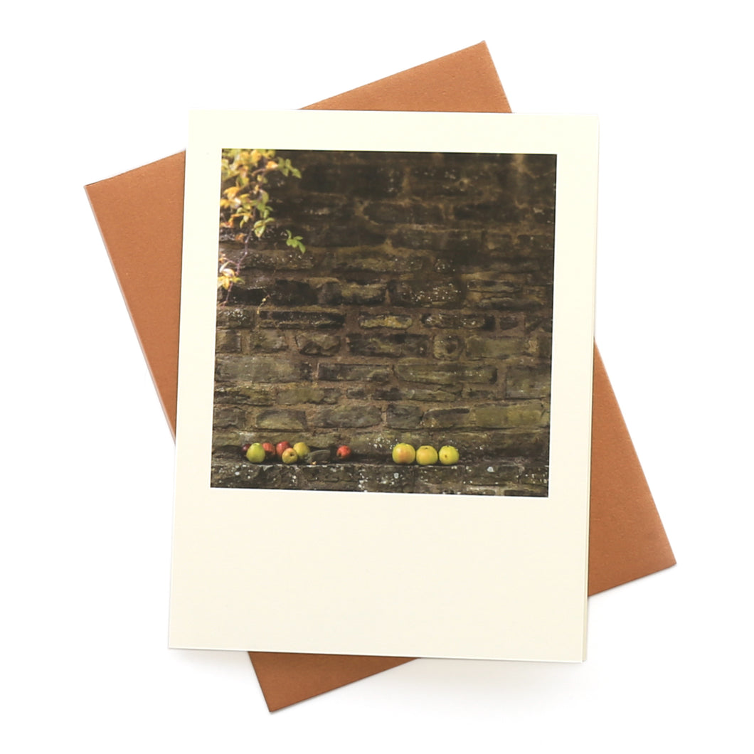 Wall of Apples Greeting Card