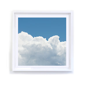 White Cloud Series, 4, Framed